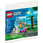 LEGO® City 30639 Dog Park and Scooter (polybag) – Zboží Mobilmania