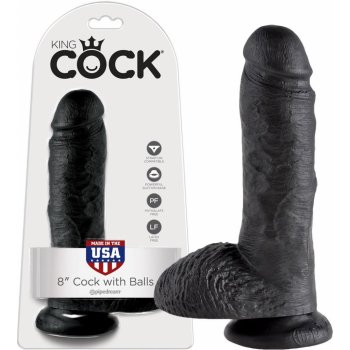 Pipedream King Cock 8" Cock with Balls