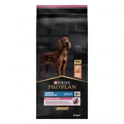 Purina Pro Plan Large Adult Athletic Sensitive Skin losos 2 x 14 kg – Hledejceny.cz