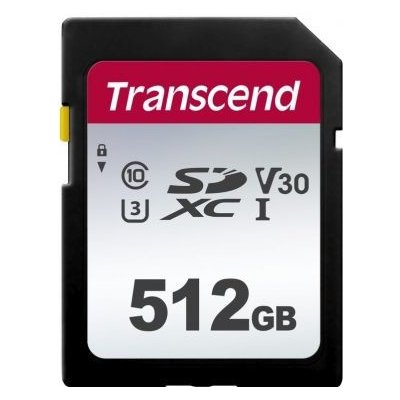 TRANSCEND SDXC UHS-I U3 512 GB SDC300S – Zbozi.Blesk.cz