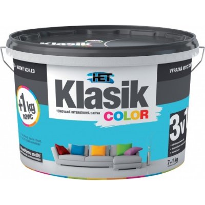 Het Klasic Color malířská barva, 0487 modrý tyrkysový, 1,5 kg