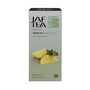 Jaftea Green Lemon Mint 25 x 2 g