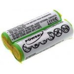 Powery Panasonic 2HHR120 2000mAh NiMH 2,4V neoriginální – Zboží Dáma