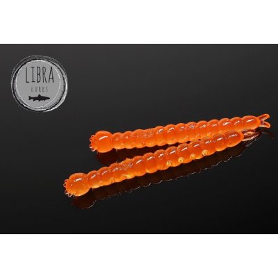Libra Lures SLIGHT WORM 3,8 cm cheese / hot orange 15 ks – Hledejceny.cz