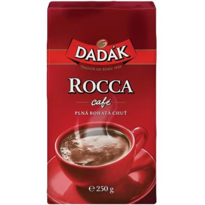 DADÁK ROCCA mletá káva 250 g – Zbozi.Blesk.cz
