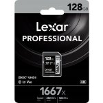 Lexar SDXC UHS-II 128 GB LSD128CB1667 – Hledejceny.cz