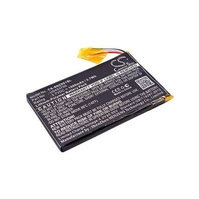 Baterie pro Sony Walkman Nez-Zx1, 1000 mAh, Li-Pol