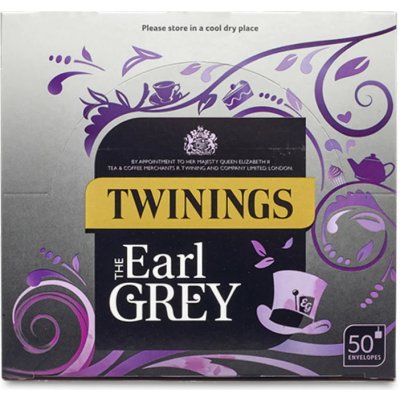 Twinings černý čaj EARL GREY 50 gastro sáčků 100 g – Zboží Mobilmania