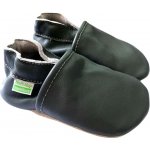 Hopi Hop kožené capáčky Barefoot antracit – Sleviste.cz