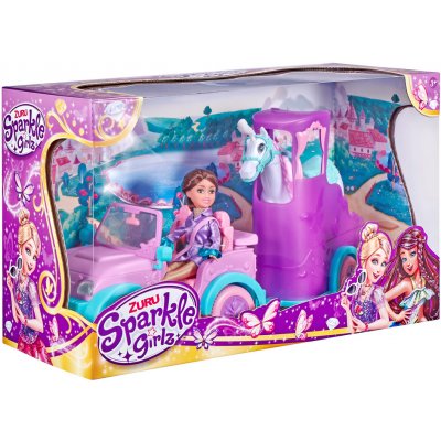 Alltoys Sparkle Girlz s jeepem a přívěsem s koněm – Zbozi.Blesk.cz