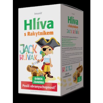 Imunit Hlíva ústřičná pro děti s rakytníkem Jack Hlívák 30 tablet – Hledejceny.cz