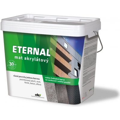 Eternal Mat akrylátový 10 kg antracit – Zboží Mobilmania