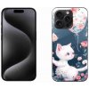 Pouzdro a kryt na mobilní telefon Apple mmCase na iPhone 15 Pro Max kotě s balónkem