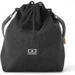 Monbento Plátěná termotaška na jídlo Fresh Black – Sleviste.cz