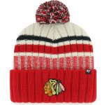 47 Brand Pánská Chicago Blackhawks NHL Long Range ’47 CUFF KNIT Natural – Hledejceny.cz