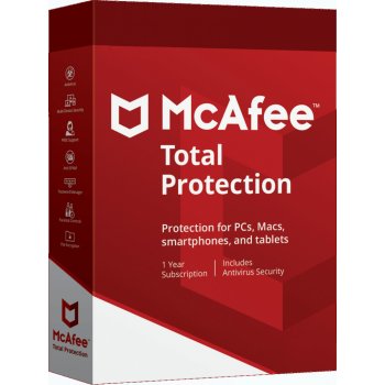 McAfee Total Protection 3 lic. 1 rok (MTP166009RKA)