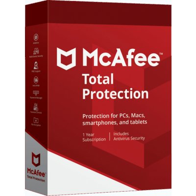 McAfee Total Protection 3 lic. 1 rok (MTP166009RKA)
