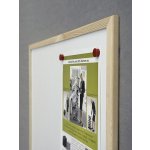Classic Tabule bílá magnetická v dřevěném rámu - 60 x 40 cm 33983 – Hledejceny.cz
