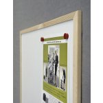 Classic Tabule bílá magnetická v dřevěném rámu - 60 x 40 cm 33983 – Zboží Živě