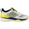 Dámské tenisové boty Lotto Mirage 200 Clay W - all white/yellow neon/all black