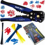 Falon-Tech Krimpovací kleště s příslušenstvím sada 260ks – Zboží Dáma