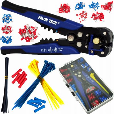 Falon-Tech Krimpovací kleště s příslušenstvím sada 260ks – Zboží Dáma