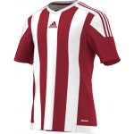 adidas Striped Estro 15 krátký rukáv Červená / Bílá Junior – Sleviste.cz