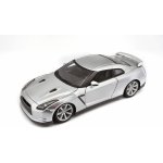 Bburago 2009 Nissan GT R stříbrná 1:18 – Zbozi.Blesk.cz