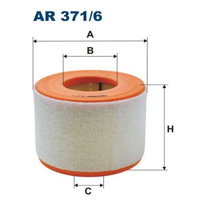 FILTRON Vzduchový filtr AR 371/6