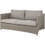 Cane-line Diamond 150x88x63 cm hliník výplet lanko taupe sedáky Natté taupe – Hledejceny.cz