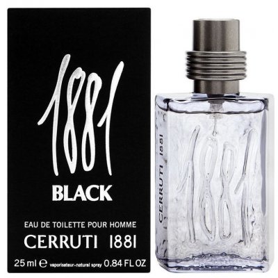 Nino Cerruti 1881 Black toaletní voda pánská 25 ml – Hledejceny.cz