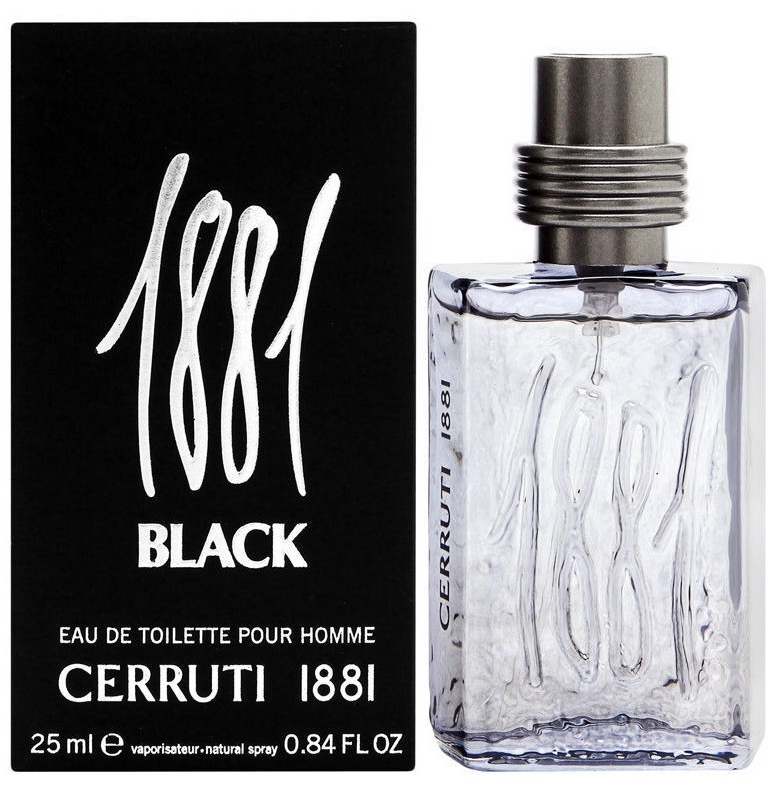 Nino Cerruti 1881 Black toaletní voda pánská 25 ml