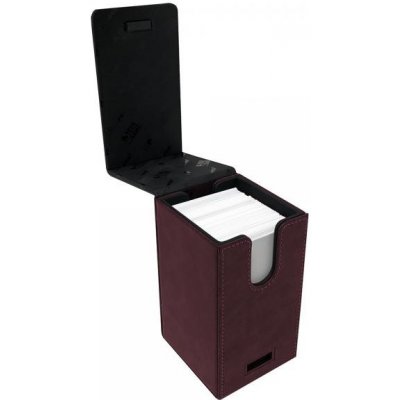 Ultra Pro Alcove Tower Suede Collection Deck Box Ruby krabička – Hledejceny.cz