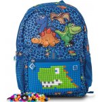 Pixie Crew batoh Dino modrý – Zboží Mobilmania