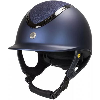 Back on Track Jezdecká přilba EQ3 Pardus Blue sand – Sleviste.cz