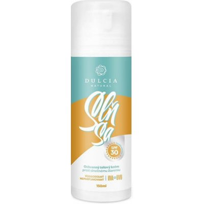 Dulcia natural ochranný tělový krém proti slunečnímu záření SPF30 150 ml