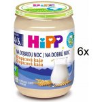 Hipp Bio na dobrou noc krupicová s banánem 6 x 190 g – Zboží Dáma