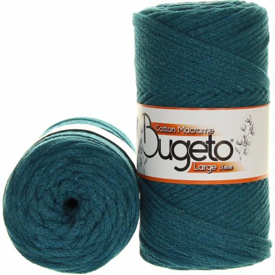 Bugeto Cotton Macrame Large 3mm petrolejová 602 – Hledejceny.cz