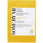 SOME BY MI Yuja Niacin 30 Days Blemish Care Serum Mask Rozjasňující a hydratační maska 25 g – Hledejceny.cz