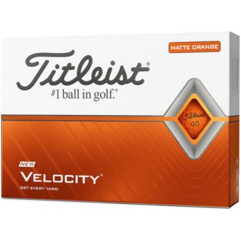 Titleist 12 Pack Velocity Balls