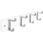 Walteco 8603 4 háčky bílý MDF nikl – Zboží Dáma
