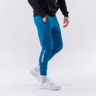 Nebbia Next Level tepláky Slim “Re-gain” 320 Blue Modrá – Zbozi.Blesk.cz