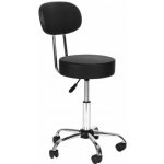 ModernHome BC009 otočná stolička s opěrkou černá – Hledejceny.cz