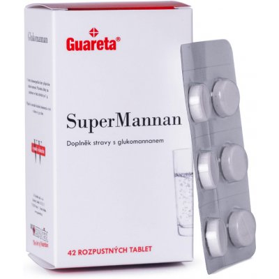 Guareta SuperMannan rozpustné tablety 42 x 1000 mg – Hledejceny.cz