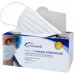 Wellsamed 3-vrstvé hypoalergenní ochranné ústenky bílá 50 ks – Sleviste.cz