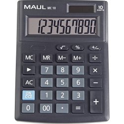 Maul MC 10 stolní kalkulačka černá