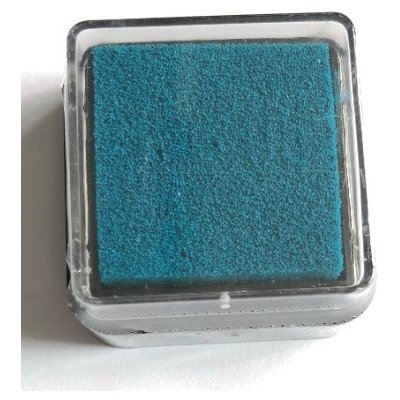 Heyda Razítkovací polštářek 3x3 petrolejová – Zboží Mobilmania