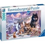 Ravensburger Vlčí smečka ve sněhu 2000 dílků – Sleviste.cz