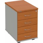 Hobis K 34 C N 4 zásuvky napříč 60 cm třešeň šedá – Hledejceny.cz