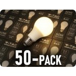 V-TAC E27 Led Žárovka, 8,5W, 806lm, A60/50-PACK studená bílá – Hledejceny.cz